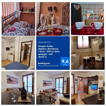 Gruppo Aedes Alghero, Residenza L'Isola - 200 Mt Dalla Spiaggia エクステリア 写真